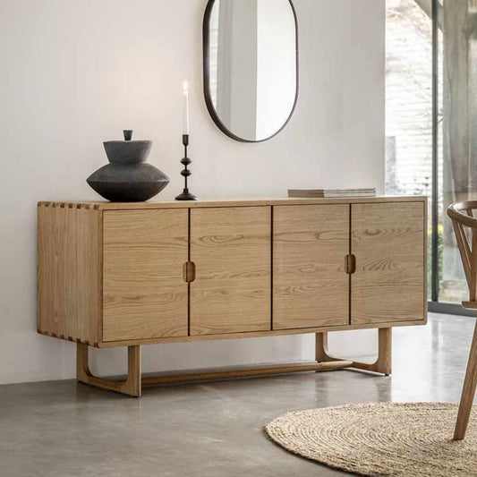 Gallery Direct Craft 4 Door Sideboard