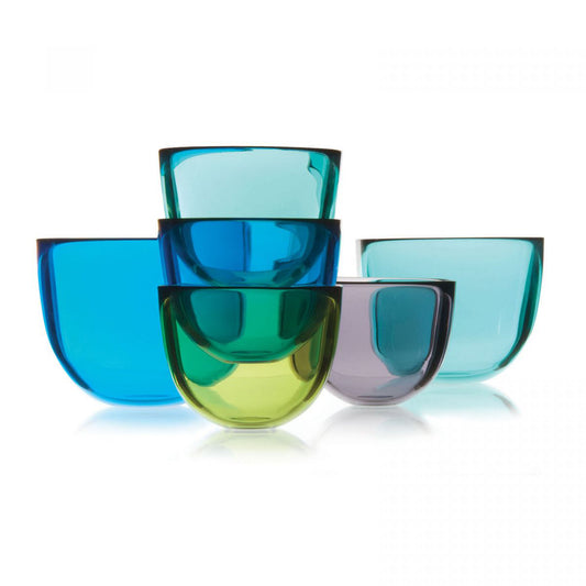 David Mellor | Coloured Glass Small Bowl / Candleholder