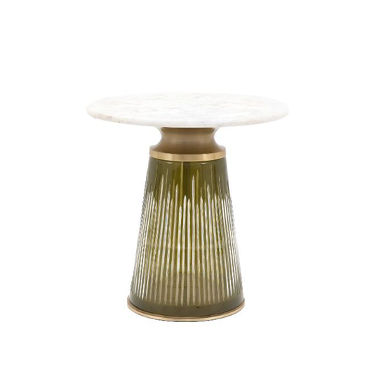 Gallery Direct Seville Green Dusk Side Table