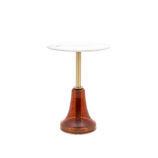 Gallery Direct Bilbao Side Table Orange