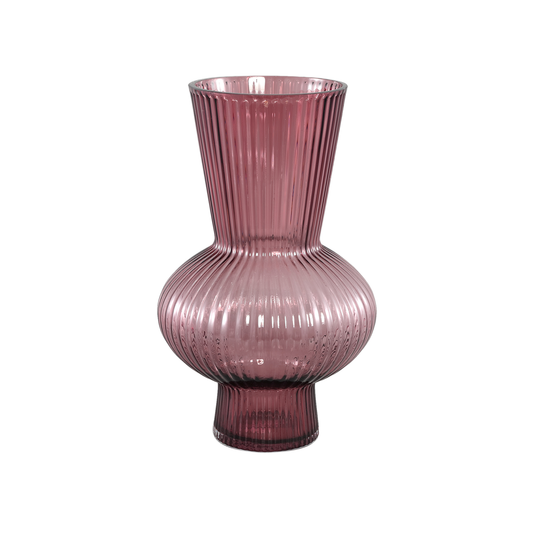 Anouk Purple Glass Vase