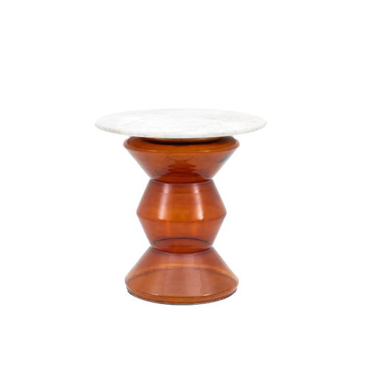 Gallery Direct Turin Orange Side Table