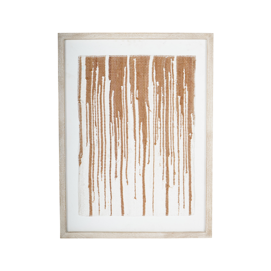Textile Taupe Wall Art