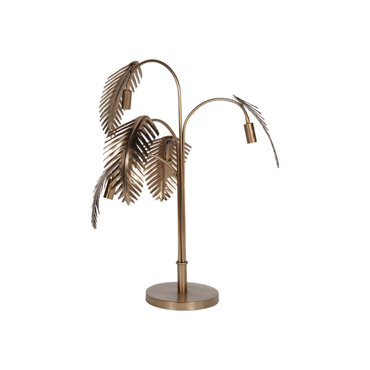 Palm Dusky Gold Table Lamp