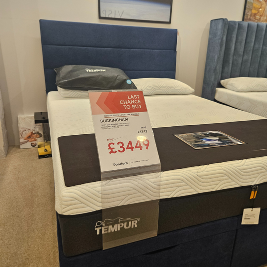 Tempur Buckingham 150cm Ottoman Bed