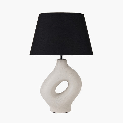Ulla Monochrome Organic Table Lamp