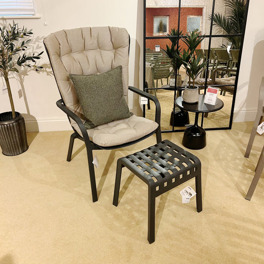 IN-STOCK | Nardi Folio Armchair in Anthracite