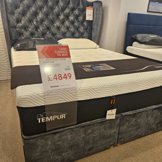 Tempur Suffolk 150cm Divan Set