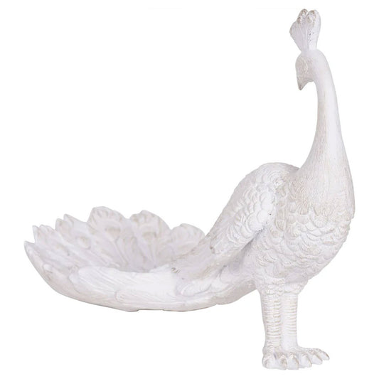 Distressed Trinket Peacock Tray