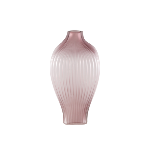 Halde Light Purple Glass High Vase