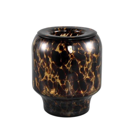 Vika Small Brown Glass Vase