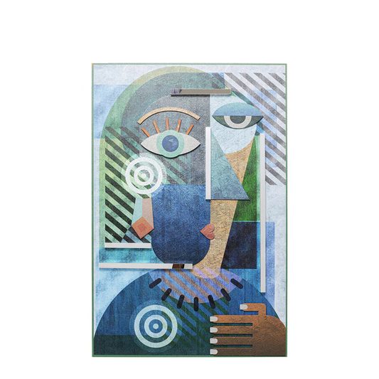 Geometric Woman Picture