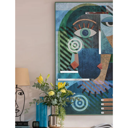 Geometric Woman Picture