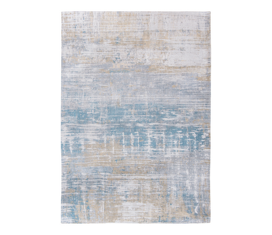 Louis De Poortere | Atlantic Streaks Rug | Long Island Blue
