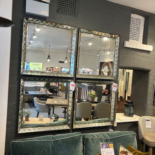 Santiago Antique Square Mirror