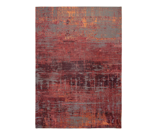 Louis De Poortere | Atlantic Streaks Rug | Nassau Red