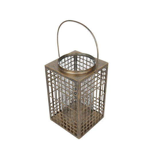 Antique Gold Lantern 41cm