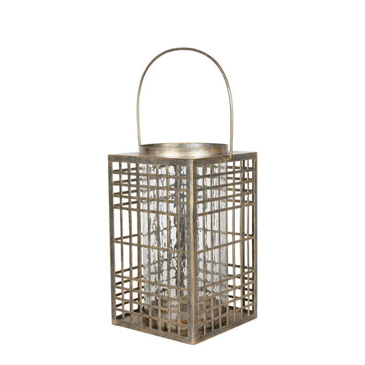 Antique Gold Lantern 41cm