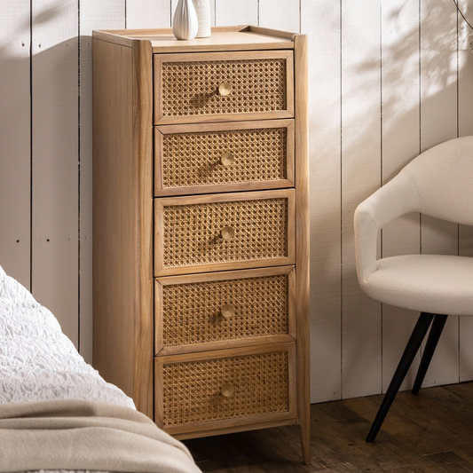 BLACK FRIDAY DEAL | Bergere 5 Drawer Tall Chest