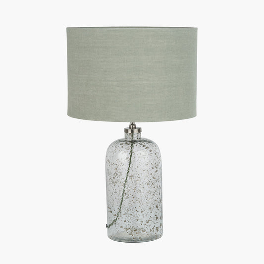 Chinon Glass Table Lamp | Moss