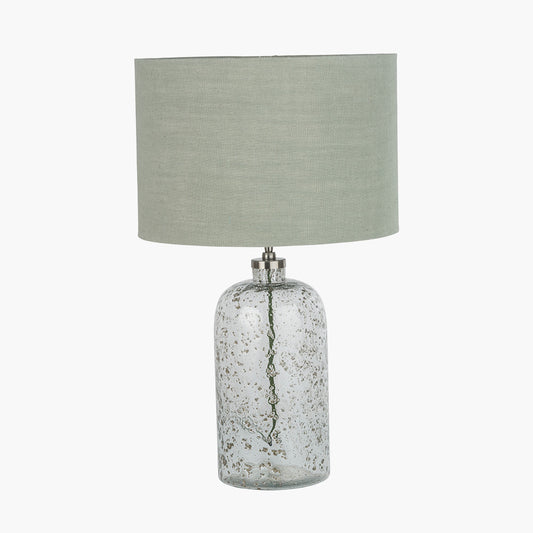 Chinon Glass Table Lamp | Moss