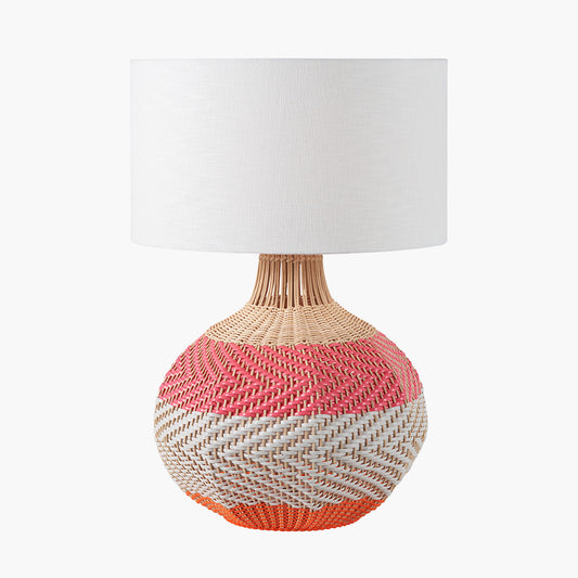 Brera Rattan Large Table Lamp |  Pimento