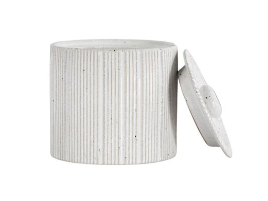 Estrid Jar White Medium