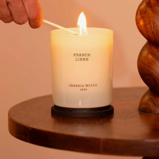 Cerería Mollá 1899 Candle | French Linen