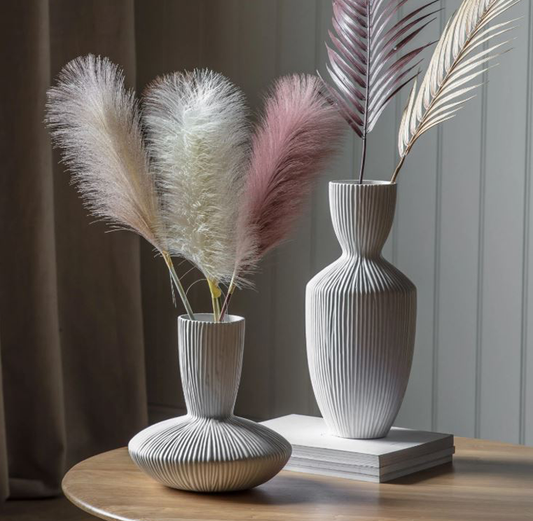 White Honjo Vase