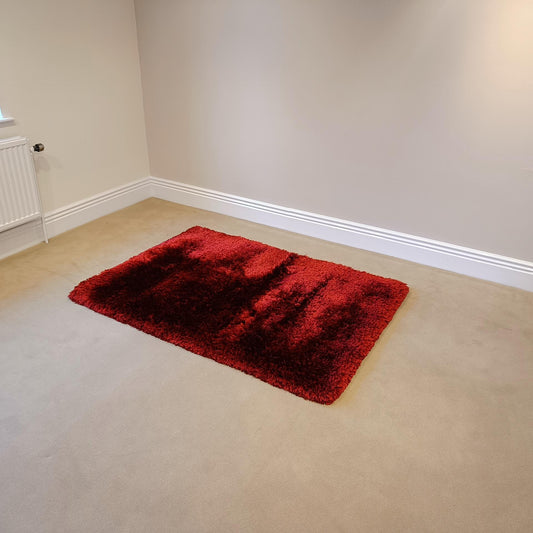 Plush Red Rug