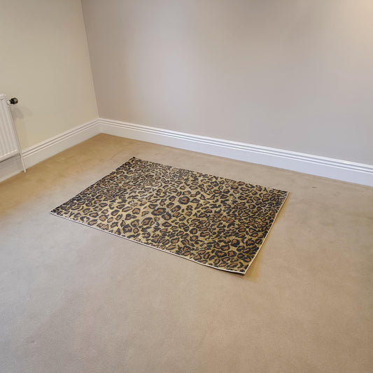 Leopard Print Rug