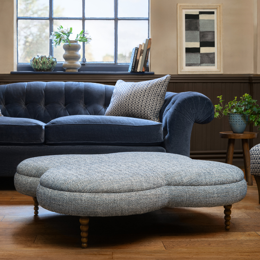 John Sankey CLOVER Large Footstool