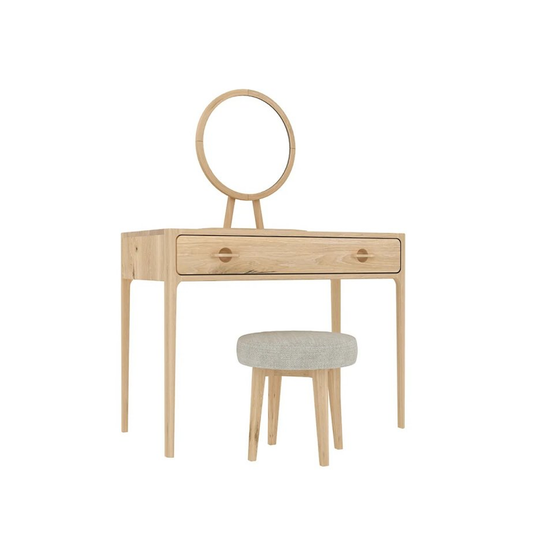 JAGO Dressing Table, Mirror and Stool Set