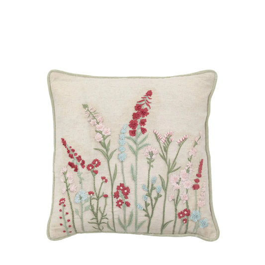Gallery Direct Kilnsey Embroidered Meadow Cushion