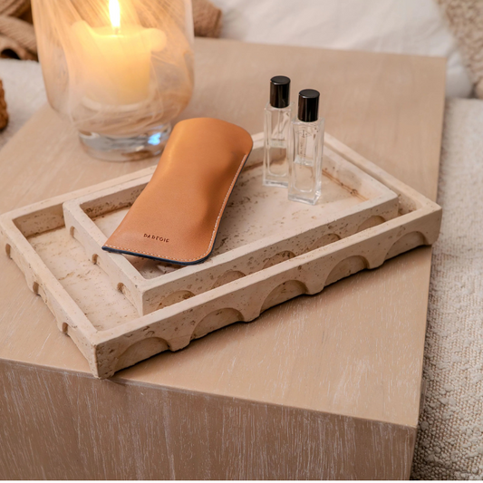 Nipa Large Stone Tray