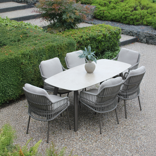 Manolo Dining Set with Alicante Chairs