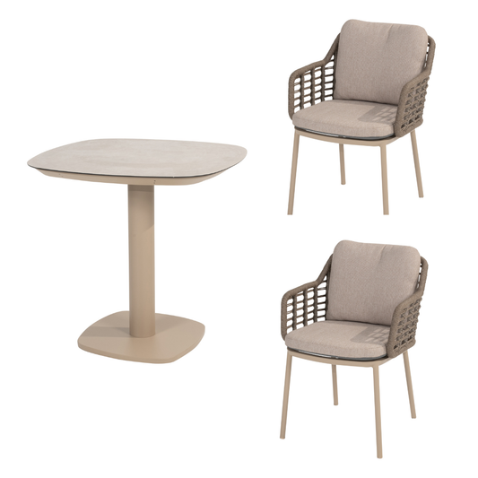 Manolo Table & Puglia Chairs Bistro Set