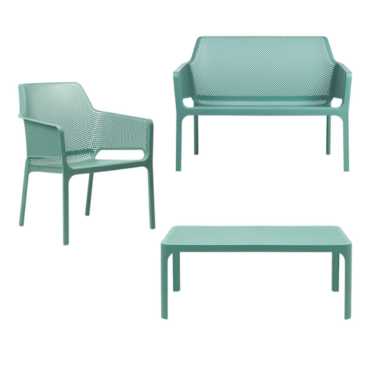 IN-STOCK | Nardi Net Bench Set | Salice Blue
