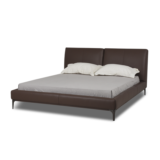 Nice Leather King Size Bedframe