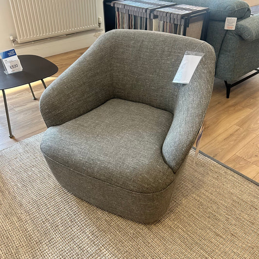 Natuzzi Editions DAMEN Swivel Chair