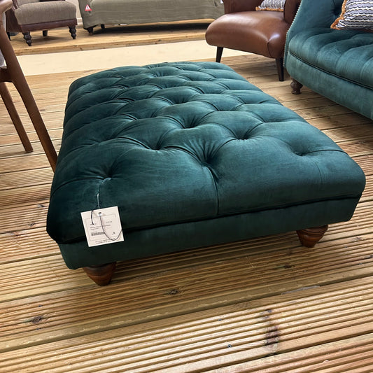 Buckingham Velvet Footstool