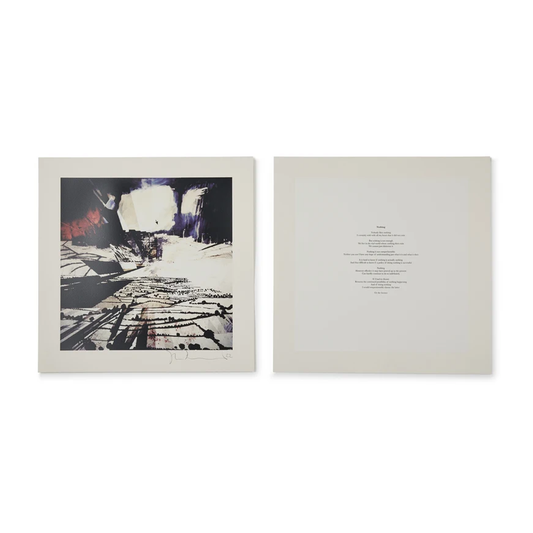 'Target Land, Nothing' Print And Poem Duo | Limited-Edition AP | Stanley Donwood & Tchock
