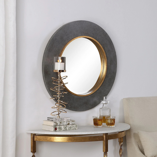 Saul Round Mirror