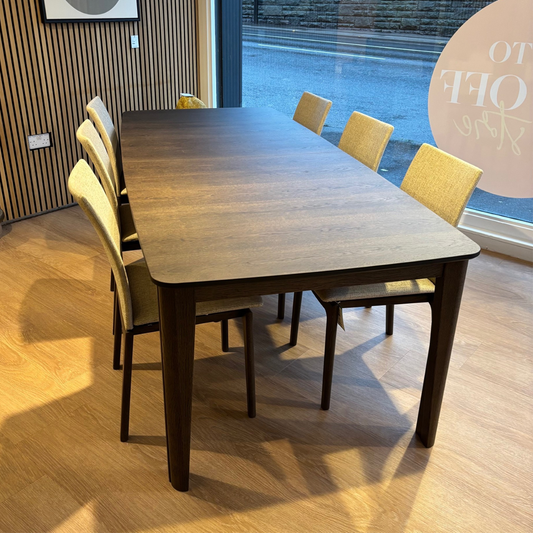 Skovby SM108 Dining Table and 6x SM63 Chairs