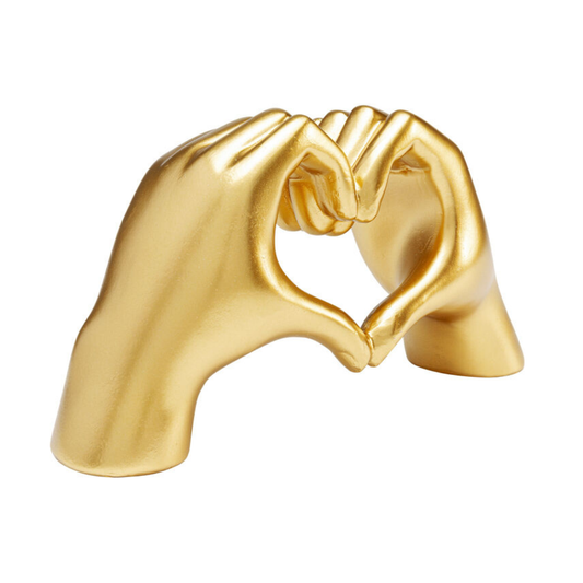 Heart Hands Sculpture