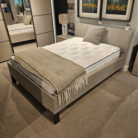 Wiemann Monaco 4000 150cm Bedframe & Headboard | Champagne