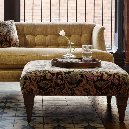 John Sankey Large Square Ottoman