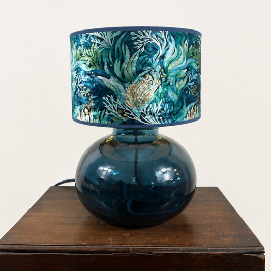 Garaffa Petrol Blue Lamp