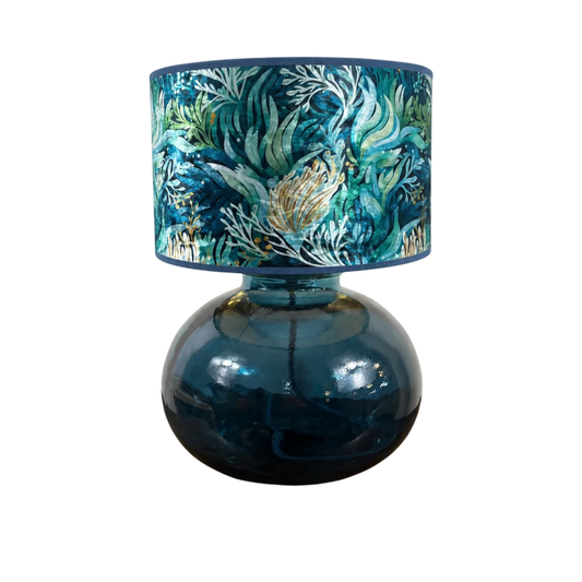 Garaffa Petrol Blue Lamp