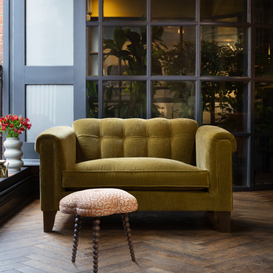 John Sankey Blossom Footstool